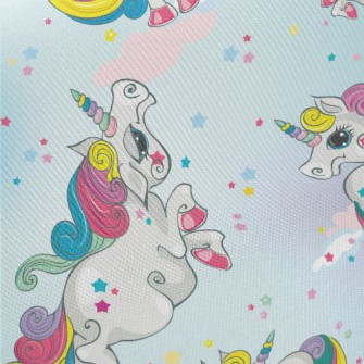 Magic Unicorn Midweight Cotton Poplin