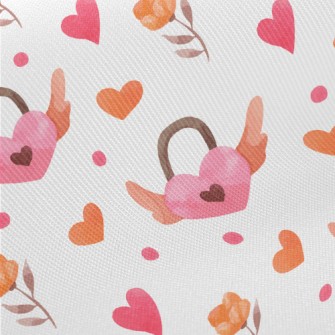 Love Key Midweight Cotton Poplin