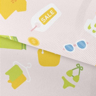 Shopping Mall Pattern Waterproof Oxford