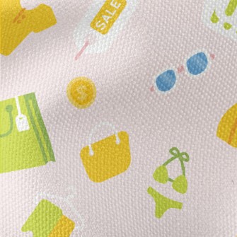 Shopping Mall Pattern Waterproof Canvas