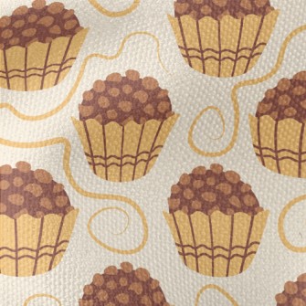 Chocolate Nut Crumb Cake Waterproof Canvas