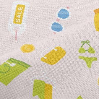 Shopping Mall Pattern Performance Linen