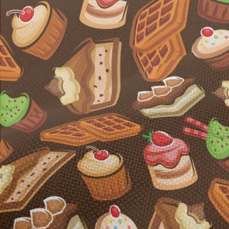 Various Cupcakes And Square Mu Performance Linen