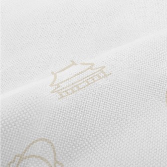 Tai Chi Temple And Dragon Patt Performance Linen