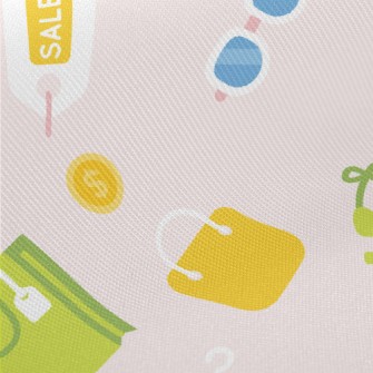 Shopping Mall Pattern Twill