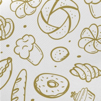BreadPizzaCakeDonut Twill