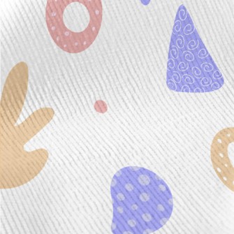Colorful Irregular Circular Gr Standard Corduroy