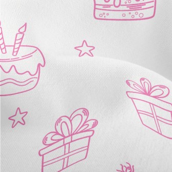 Birthday Cake Gift Birthday Ha Lightweight Performance Linen