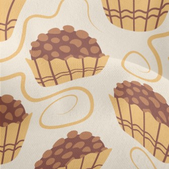 Chocolate Nut Crumb Cake Lightweight Performance Linen