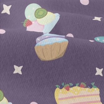 Various Desserts With Polka Do Modern Jersey