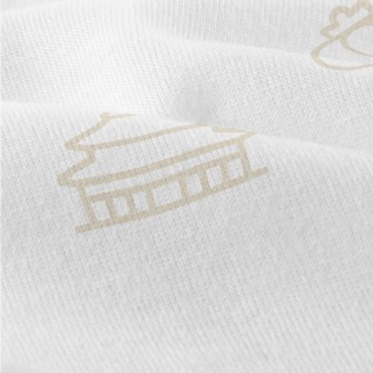 Tai Chi Temple And Dragon Patt Modern Jersey