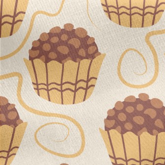 Chocolate Nut Crumb Cake Jersey Backed Fleece