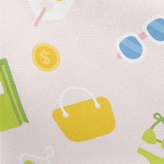 Shopping Mall Pattern Pongee