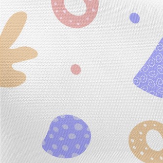 Colorful Irregular Circular Gr Pongee