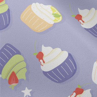 Strawberry And Lemon Cupcakes Chiffon