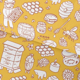 Beekeeper With Honeycomb Waterproof Oxford