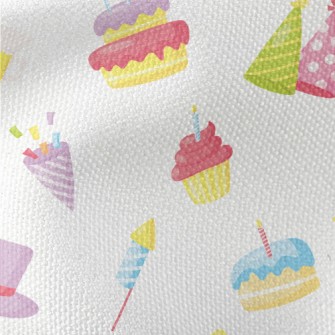Colorful Cake Gift Firecracker Waterproof Canvas