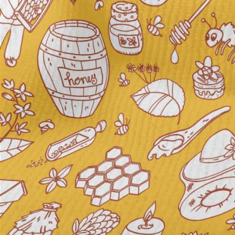 Beekeeper With Honeycomb Terry