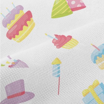 Colorful Cake Gift Firecracker Performance Linen