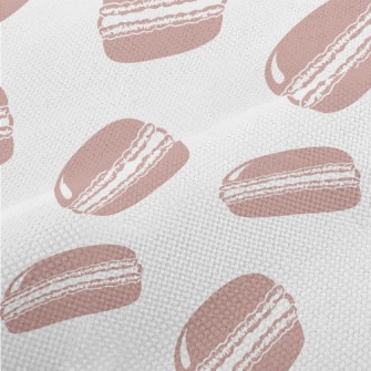 Purple Delicious Macarons Performance Linen
