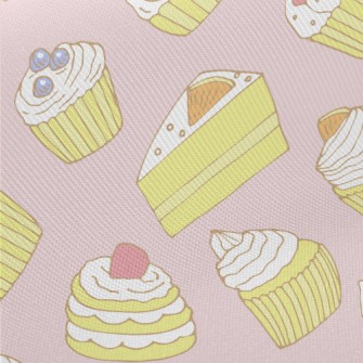 Assorted Fruit Cup Cakes Twill