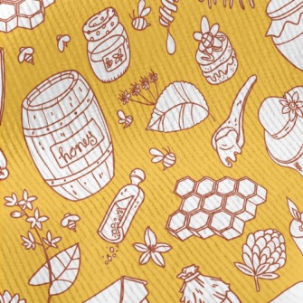 Beekeeper With Honeycomb Standard Corduroy