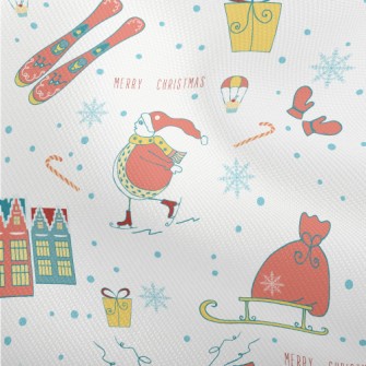 Snowflake Gift House Sled Dobby