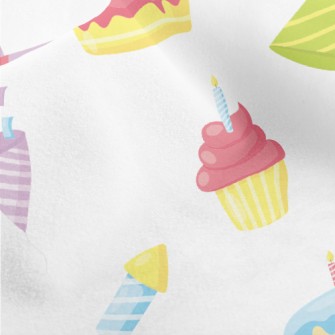 Colorful Cake Gift Firecracker Micro Fleece