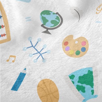 School Supplies Minky