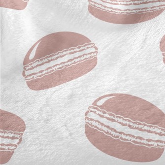 Purple Delicious Macarons Minky