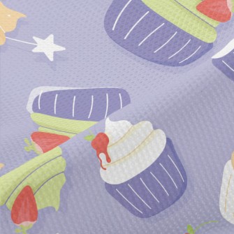 Strawberry And Lemon Cupcakes Piqué