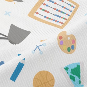 School Supplies Piqué