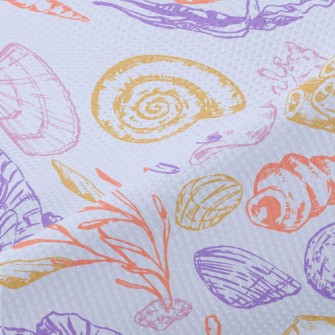 Color Lines Starfish Shells Se Piqué