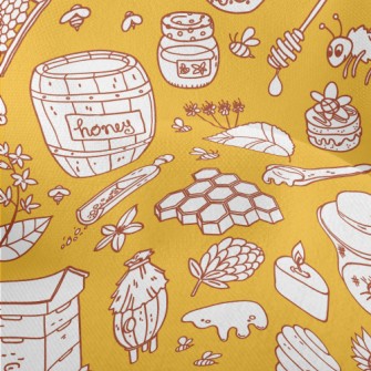Beekeeper With Honeycomb Lightweight Performance Linen