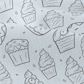 Hand Drawn Ice Cream And Donut Modern Jersey