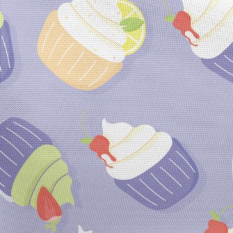 Strawberry And Lemon Cupcakes Pongee