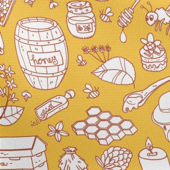 Beekeeper With Honeycomb Pongee