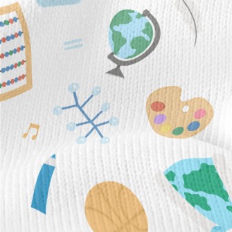 School Supplies Stretch Jersey