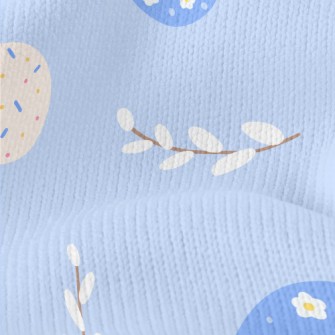 Cupcakes And Blue Eggs Stretch Jersey