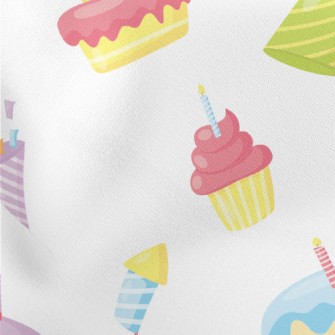 Colorful Cake Gift Firecracker Lightweight Cotton Poplin