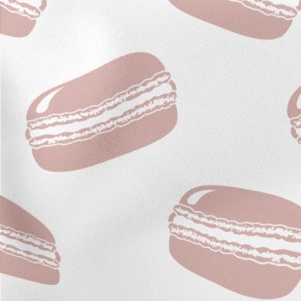 Purple Delicious Macarons Lightweight Cotton Poplin