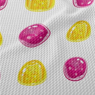 Colorful Jelly Candy Birdseye Piqué