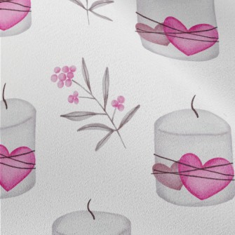 Watercolor Valentine&#39;s Day Chiffon