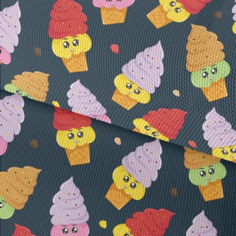 Two-color Cartoon Soft Serve I Waterproof Oxford