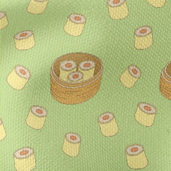 Chinese Steamed Siew Mai Waterproof Canvas