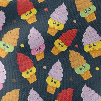 Two-color Cartoon Soft Serve I Waterproof Canvas