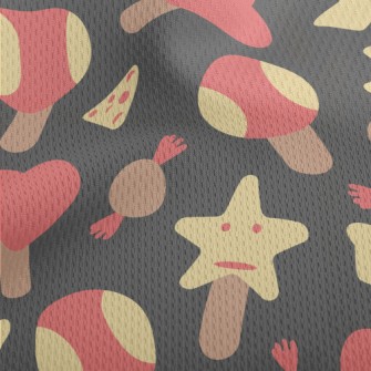 Popsicles And Candies Athletic Mesh Flat Back