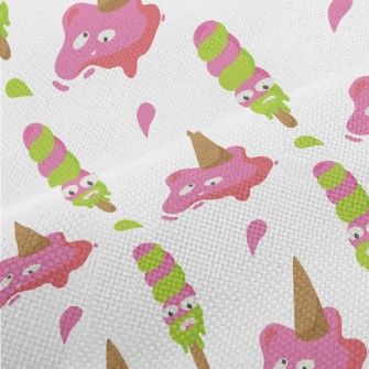 Funny Melted Ice Cream Performance Linen
