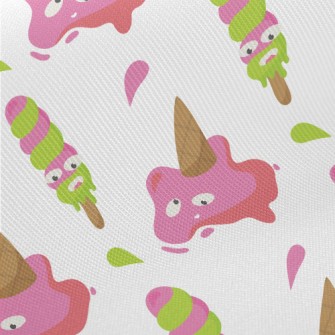 Funny Melted Ice Cream Twill