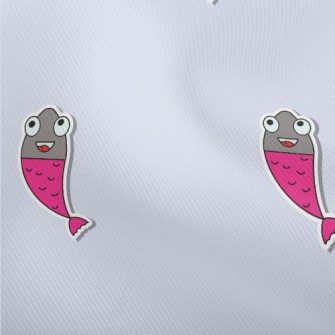Cartoon Fish Stickers Dobby